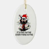 Het is goed! Keramische ornament (Rechts)