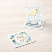 Het is goed - Loop door geloof niet door recht Kartonnen Onderzetters (Insitu)