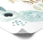 Het is goed - Loop door geloof niet door recht Poster (Hoek)