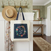 Het is goed met mijn canvas tas. tote bag