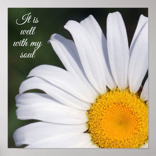 Het is goed met mijn gesaldeerde Daisy Poster (Voorkant)