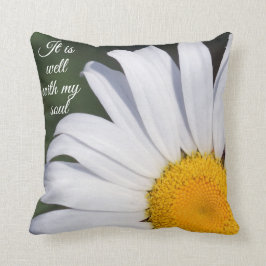Het is goed met mijn gesaldeerde Daisy Sierkussen