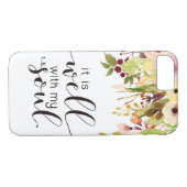 Het is goed met mijn mobiele telefoontas van Soul  Case-Mate iPhone Case (Achterkant (Horizontaal))