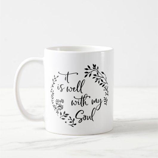 Het is goed met mijn Mok van de Soul Coffee (Links)
