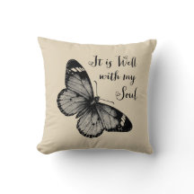 Het is goed met mijn Sierkussen van de botervlinde