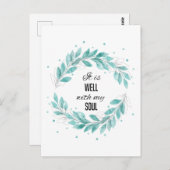 Het is goed met mijn soep briefkaart (Voorkant / Achterkant)