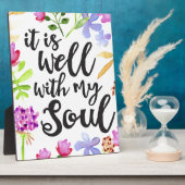 Het is goed met mijn soep fotoplaat (Zijkant)