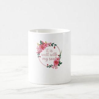 Het is goed met mijn soep grappige weekbloemen koffiemok