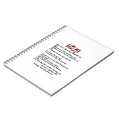 Het is goed met mijn soep Hymn Notitieboek (Linkerzijde)