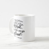 Het is goed met mijn soep koffiemok (Voorkant links)