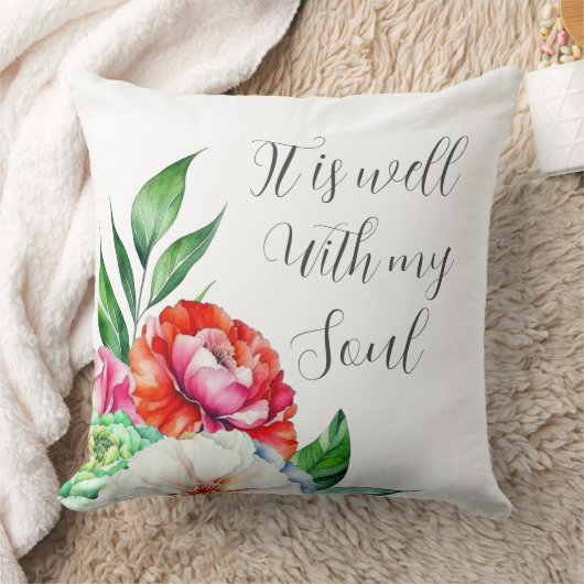 Het is goed met mijn soep kussen (Deken)