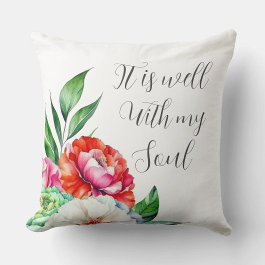 Het is goed met mijn soep kussen (Voorkant)