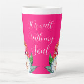 Het is goed met mijn soep latte mok (Voorkant)