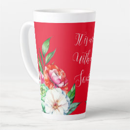 Het is goed met mijn soep latte mok