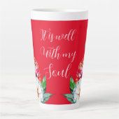 Het is goed met mijn soep latte mok (Voorkant)