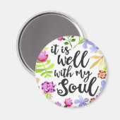 Het is goed met mijn soep magneet (Voorkant / Achterkant)