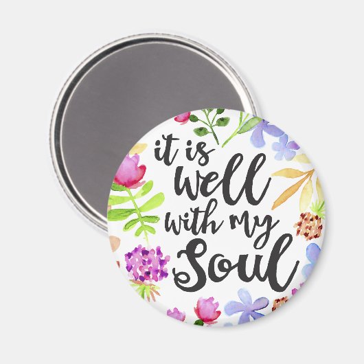 Het is goed met mijn soep magneet (Voorkant / Achterkant)