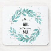 Het is goed met mijn soep muismat (Voorkant)