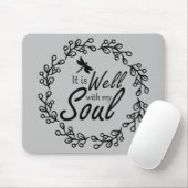 Het is goed met mijn soep muismat (Met muis)