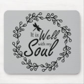 Het is goed met mijn soep muismat (Voorkant)