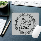 Het is goed met mijn soep muismat