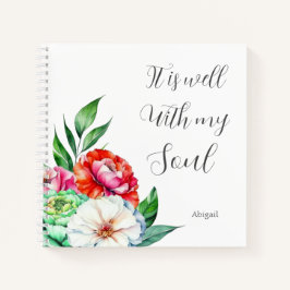 Het is goed met mijn soep notitieboek