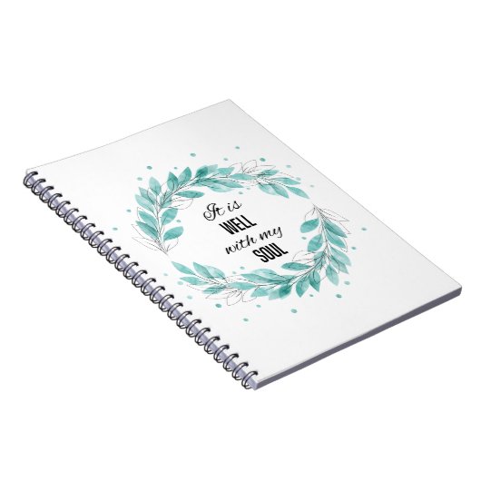 Het is goed met mijn soep notitieboek (Rechterzijde)