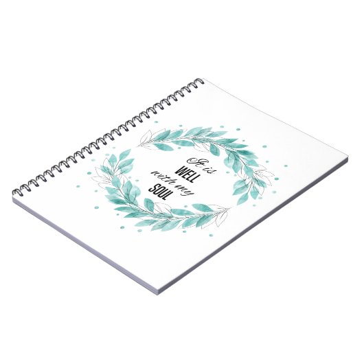 Het is goed met mijn soep notitieboek (Linkerzijde)