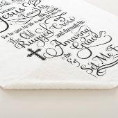 Het is goed met mijn soep omdat Jezus van mij houd Sherpa Deken (3/4)