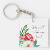 Het is goed met mijn soep sleutelhanger (voorkant)