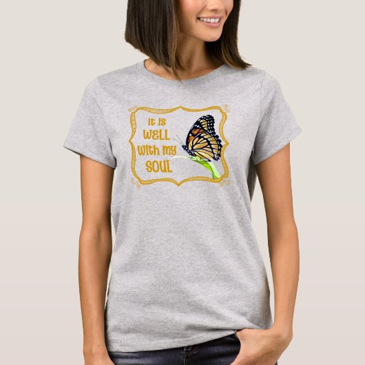 Het is goed met mijn soep t-shirt (Voorkant)
