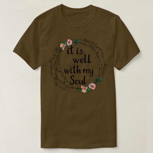 Het is goed met mijn soep t-shirt (Design voorkant)