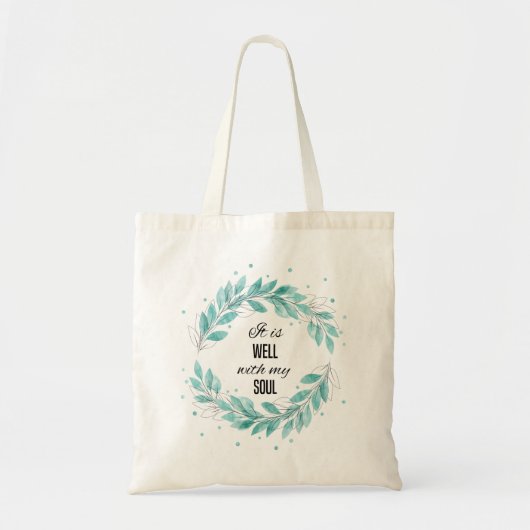 Het is goed met mijn soep tote bag (Voorkant)