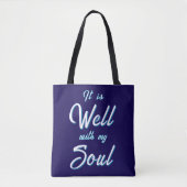 Het is goed met mijn soep tote bag (Voorkant)