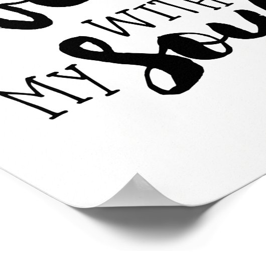 Het is goed met mijn sol poster (Hoek)