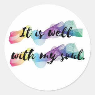 Het is goed met mijn Soul Sticker