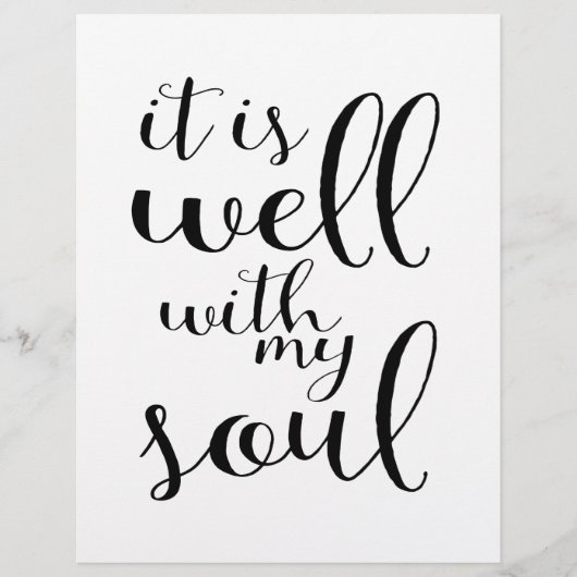 Het is goed met mijn ziel (Voorkant)