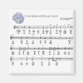 Het is goed met mijn ziel magneet