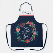 Het is goed met mijn ziel schort (Voorkant)