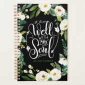 Het is goed met mijn ziel zwart - bemoedigend planner (Voorkant)