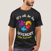 Het is goed om anders te zijn t-shirt (Voorkant)