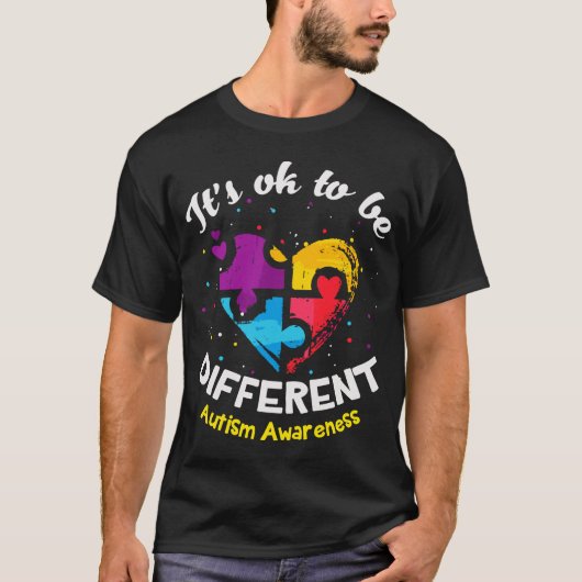 Het is goed om anders te zijn t-shirt (Voorkant)