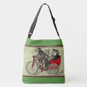 Het is goed om de kat te zijn crossbody tas (Achterkant)