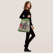Het is goed om de kat te zijn crossbody tas (Op model)