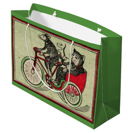 Het is goed om de kat te zijn groot cadeauzakje (Achterkant Gekanteld)