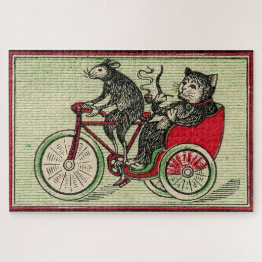 Het is goed om de kat te zijn legpuzzel (Horizontaal)