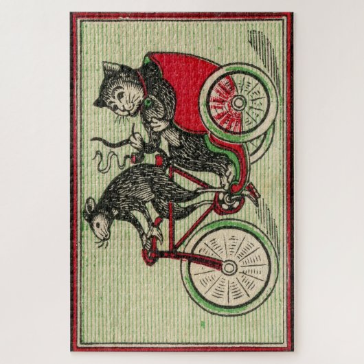 Het is goed om de kat te zijn legpuzzel (Verticaal)