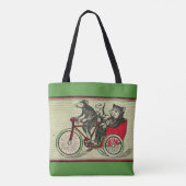 Het is goed om de kat te zijn tote bag (Achterkant)