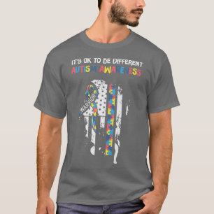 Het is goed om een ander Autisme bewustzijn te heb T-shirt