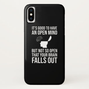 Het is goed om een open geest te hebben, grappig s Case-Mate iPhone case